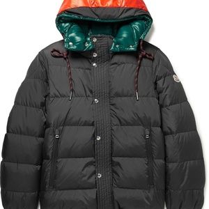 Moncler Reversible Quilted Hooded Down Jacket